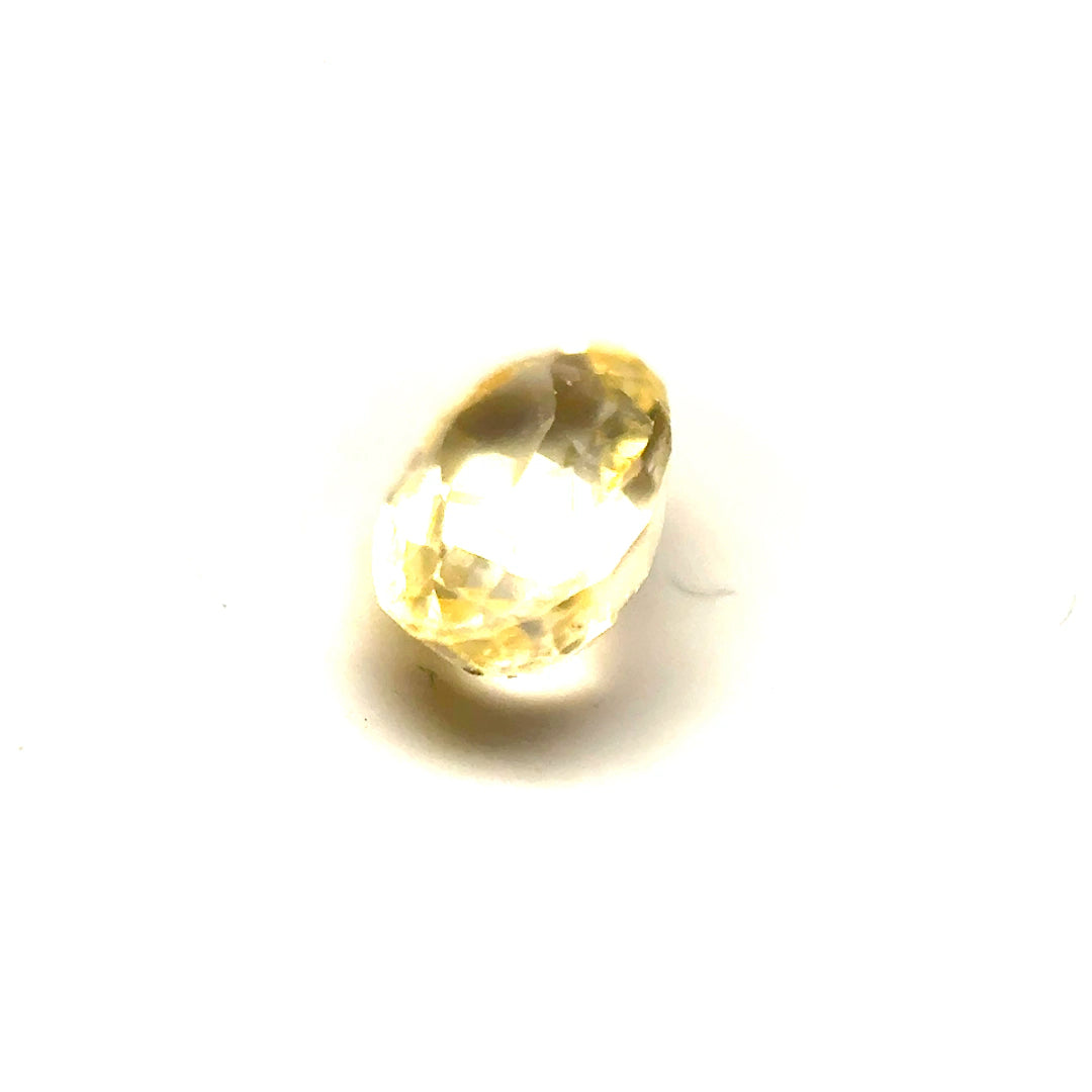 0.79 ct Oval Vivid Yellow Sapphire