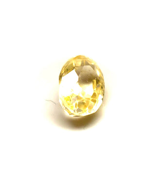 0.79 ct Oval Vivid Yellow Sapphire