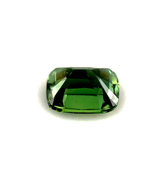 1.02 ct Rectangular Vivid Green Sapphire
