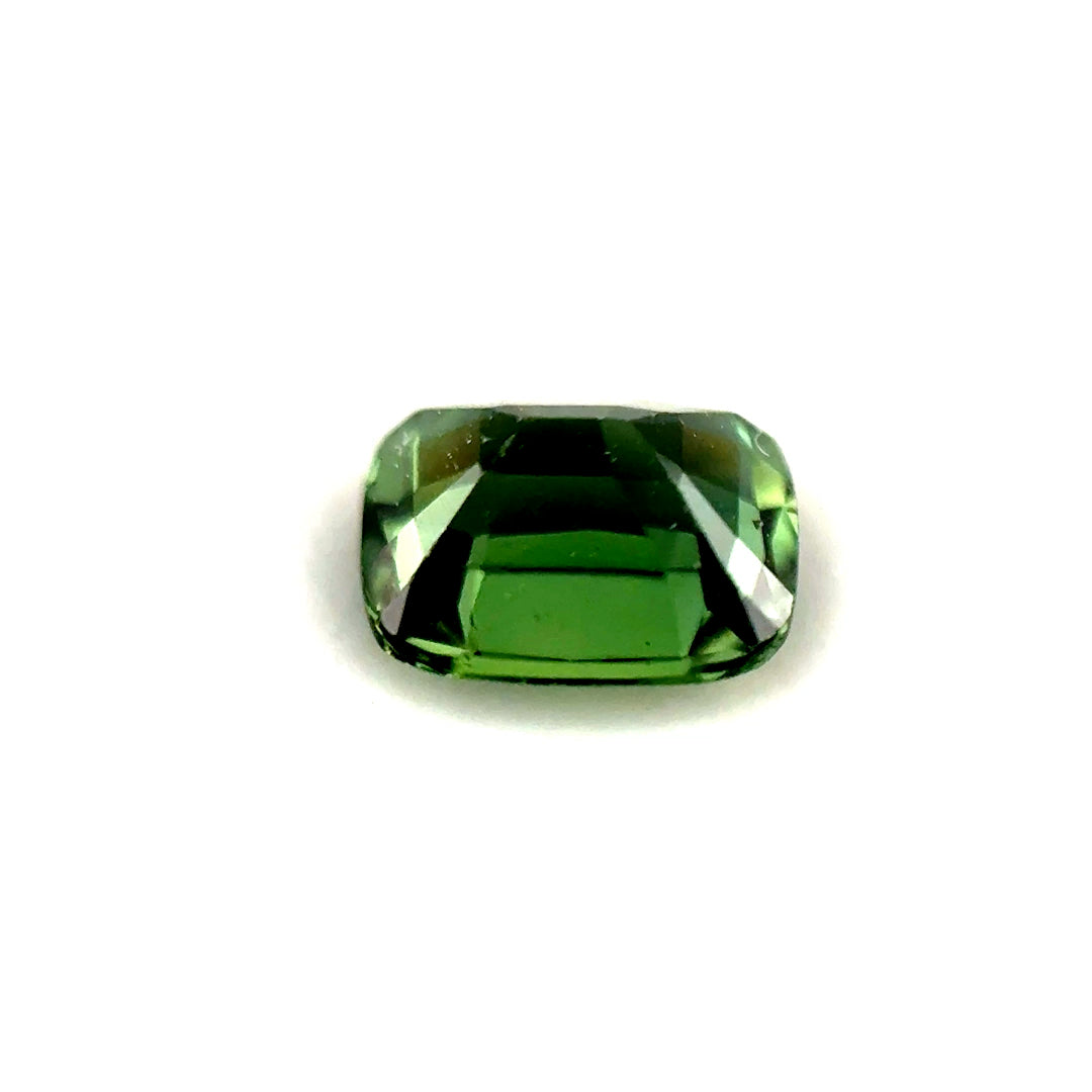 1.02 ct Rectangular Vivid Green Sapphire