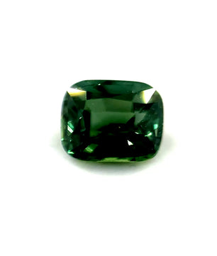 1.02 ct Rectangular Vivid Green Sapphire