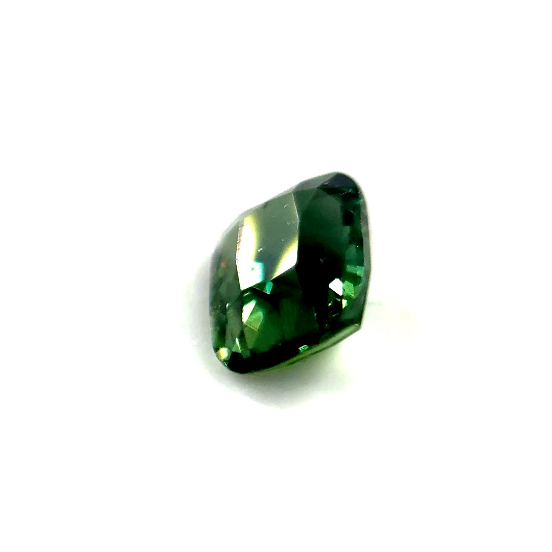 1.02 ct Rectangular Vivid Green Sapphire