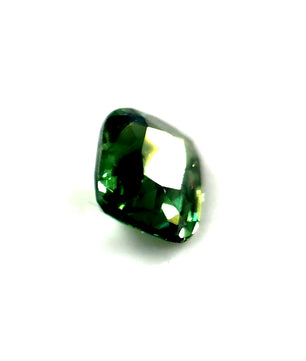 1.02 ct Rectangular Vivid Green Sapphire