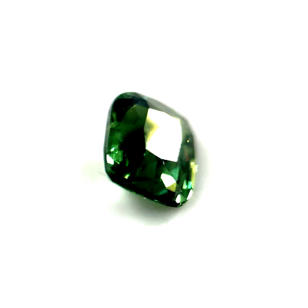 1.02 ct Rectangular Vivid Green Sapphire