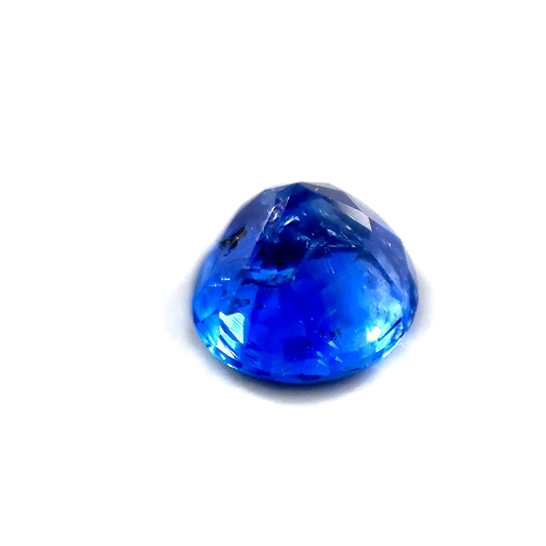 1.63 ct Oval Cornflower Blue Unheated Sapphire