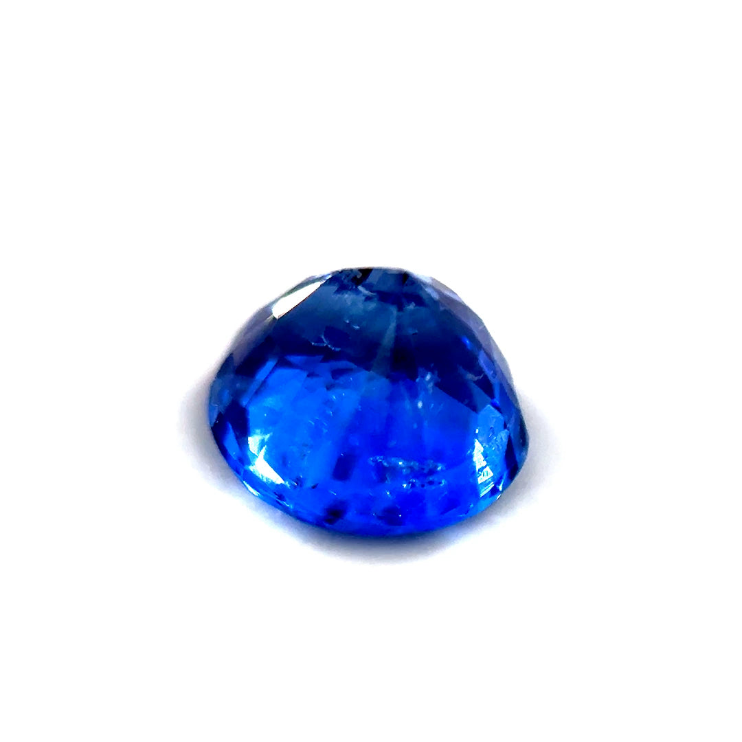 1.63 ct Oval Cornflower Blue Unheated Sapphire