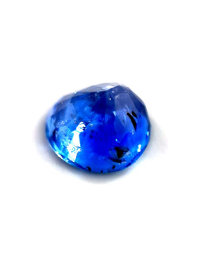 1.63 ct Oval Cornflower Blue Unheated Sapphire