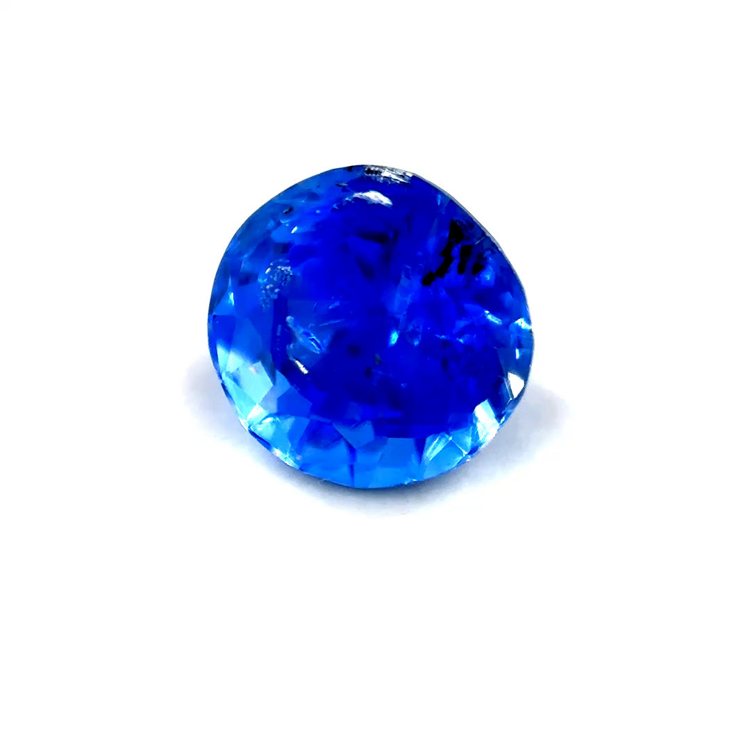 1.63 ct Oval Cornflower Blue Unheated Sapphire