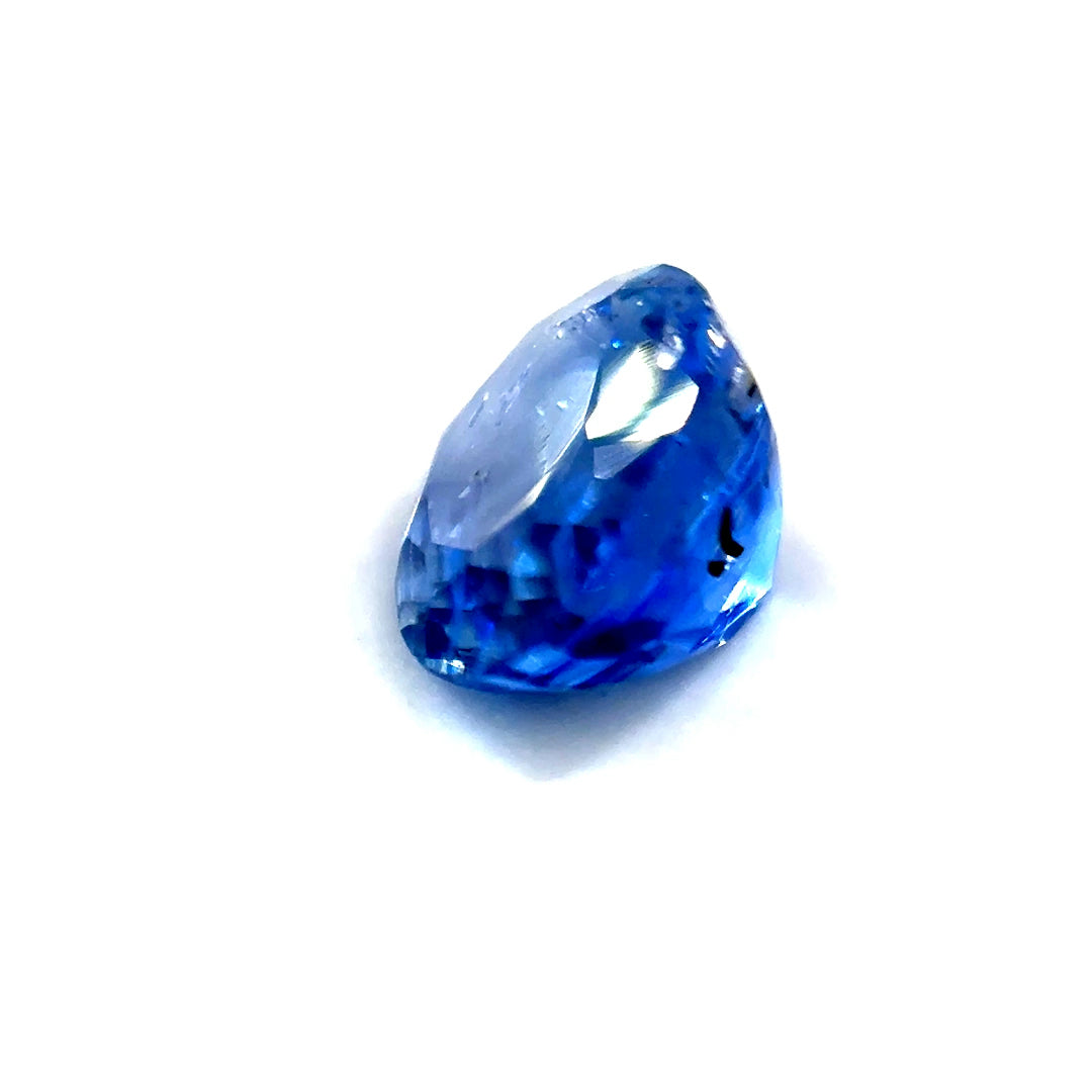 1.63 ct Oval Cornflower Blue Unheated Sapphire