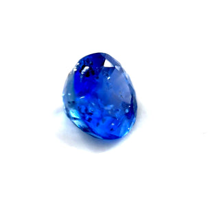 1.63 ct Oval Cornflower Blue Unheated Sapphire