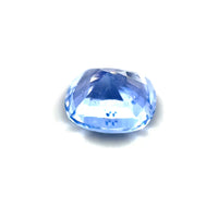 1.28 ct Rectangular Light Blue Unheated Sapphire