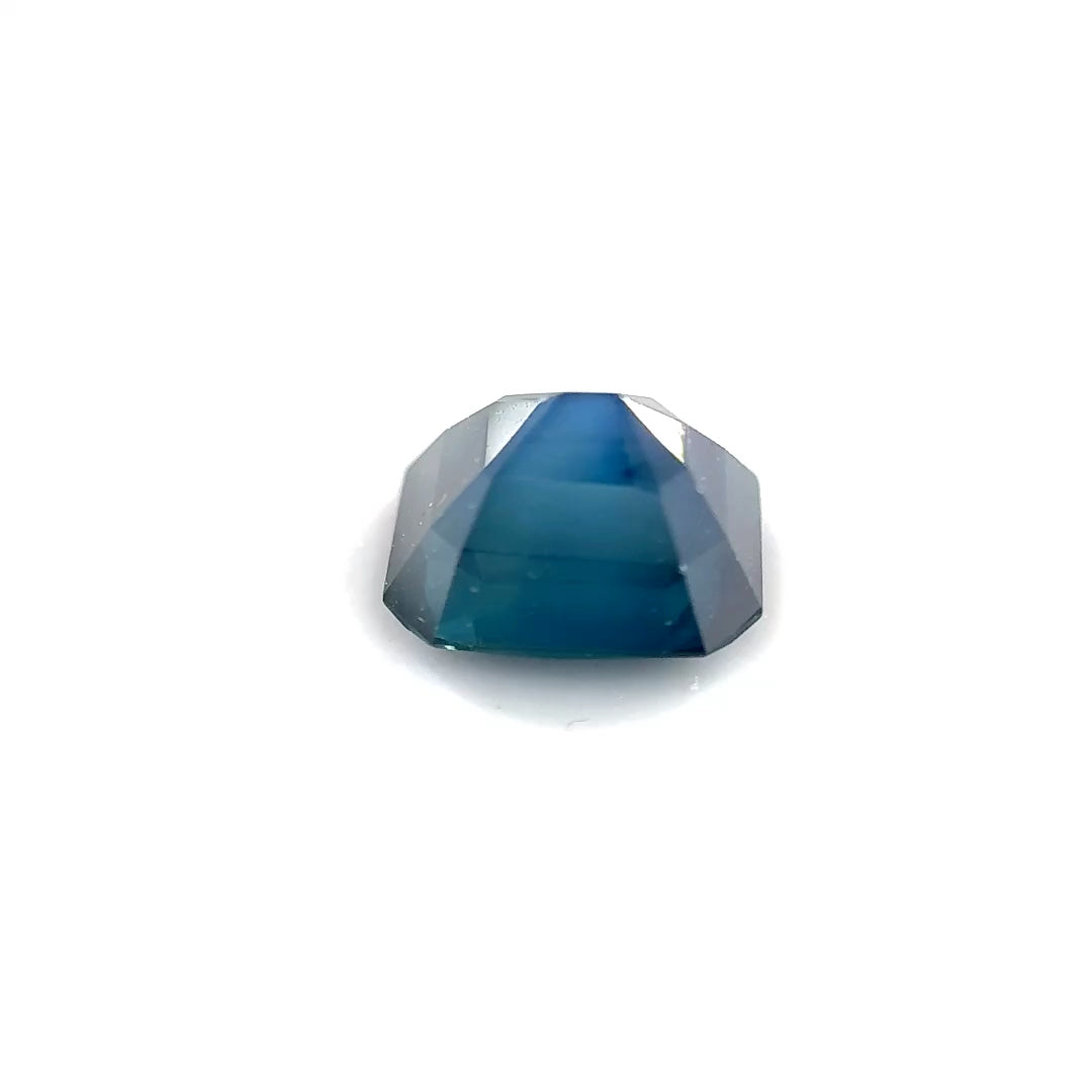 2.57 ct Octagonal Royal Blue Sapphire