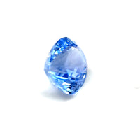 1.28 ct Rectangular Light Blue Unheated Sapphire