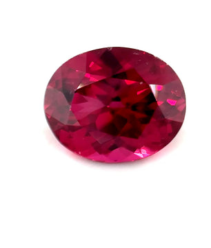2.21ct Oval Red Rhodolite Garnet