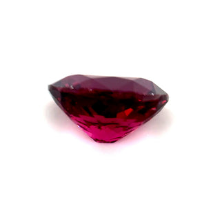 2.21ct Mixed Oval Cut Red Rhodolite Certified