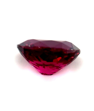 2.21ct Oval Red Rhodolite Garnet
