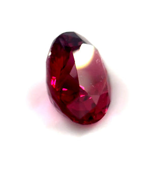 2.21ct Oval Red Rhodolite Garnet