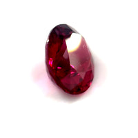 2.21ct Oval Red Rhodolite Garnet