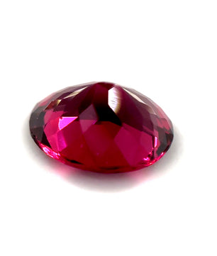 2.21ct Oval Red Rhodolite Garnet