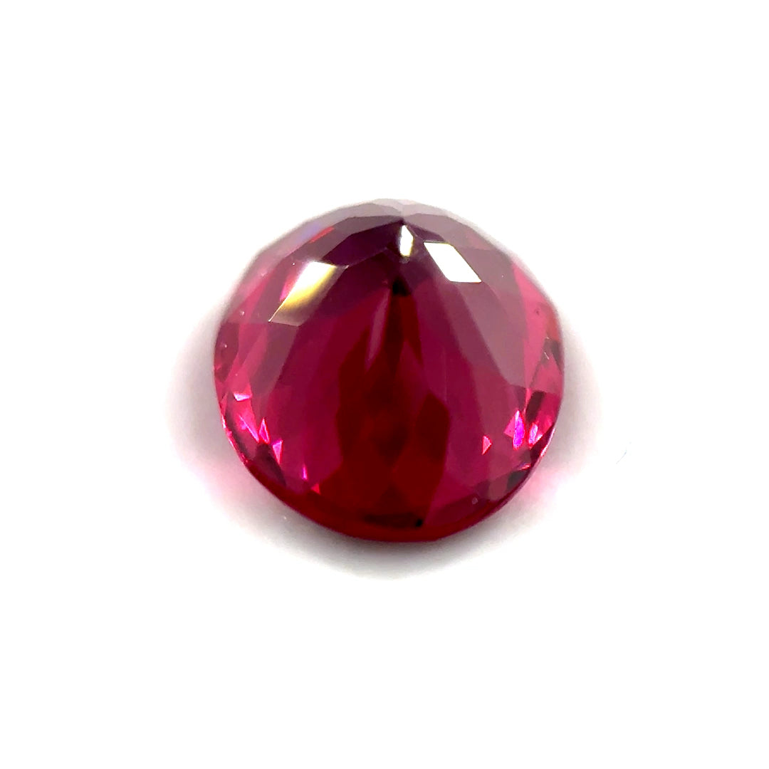 2.21ct Mixed Oval Cut Red Rhodolite Certified