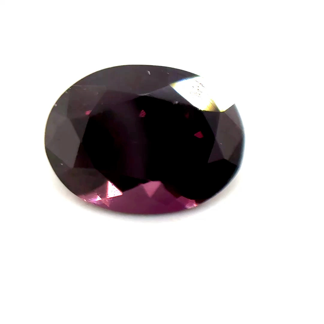 2.44 ct Oval Purple Spinel