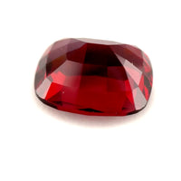 4.31 ct Rectangular Red Rhodolite Garnet