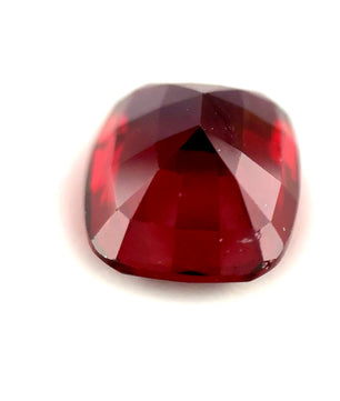 4.31 ct Rectangular Red Rhodolite Garnet