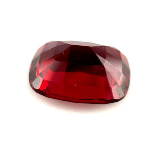 4.31 ct Mixed Cushion Triangular Cut Red Rhodolite Certified