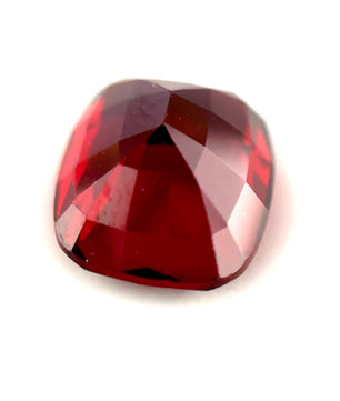 4.31 ct Rectangular Red Rhodolite Garnet