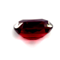 4.31 ct Rectangular Red Rhodolite Garnet