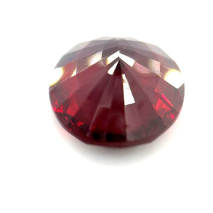 7.71 ct Oval Red Rhodolite Garnet