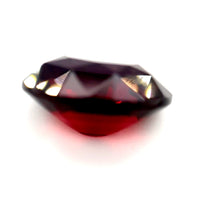7.71 ct Oval Red Rhodolite Garnet