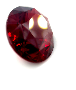 7.71 ct Oval Red Rhodolite Garnet