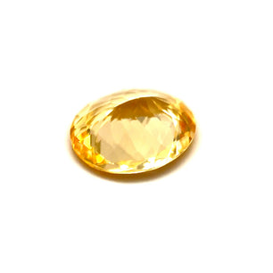 1.23 ct Oval Yellow Sapphire