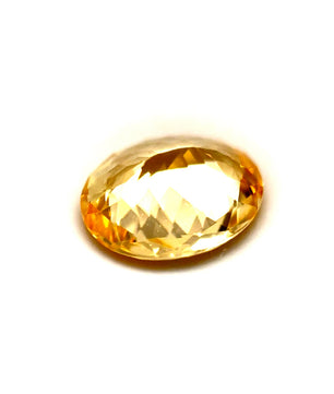 1.23 ct Oval Yellow Sapphire