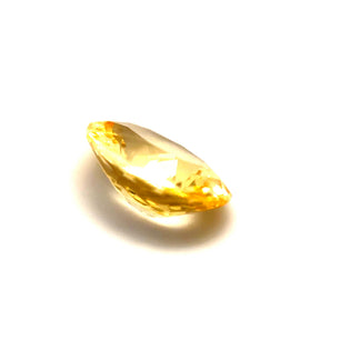 1.23 ct Oval Yellow Sapphire