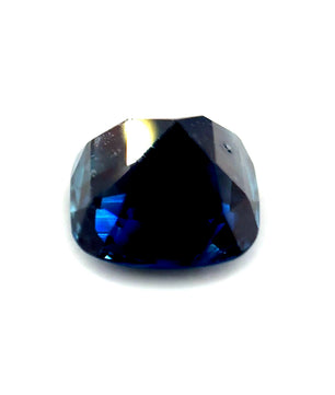 2.53 ct Rectangular Greenish-Blue Sapphire