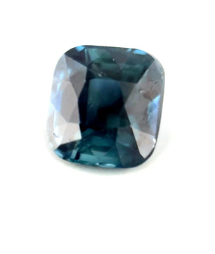 2.53 ct Rectangular Greenish-Blue Sapphire