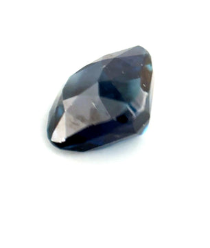 2.53 ct Rectangular Greenish-Blue Sapphire