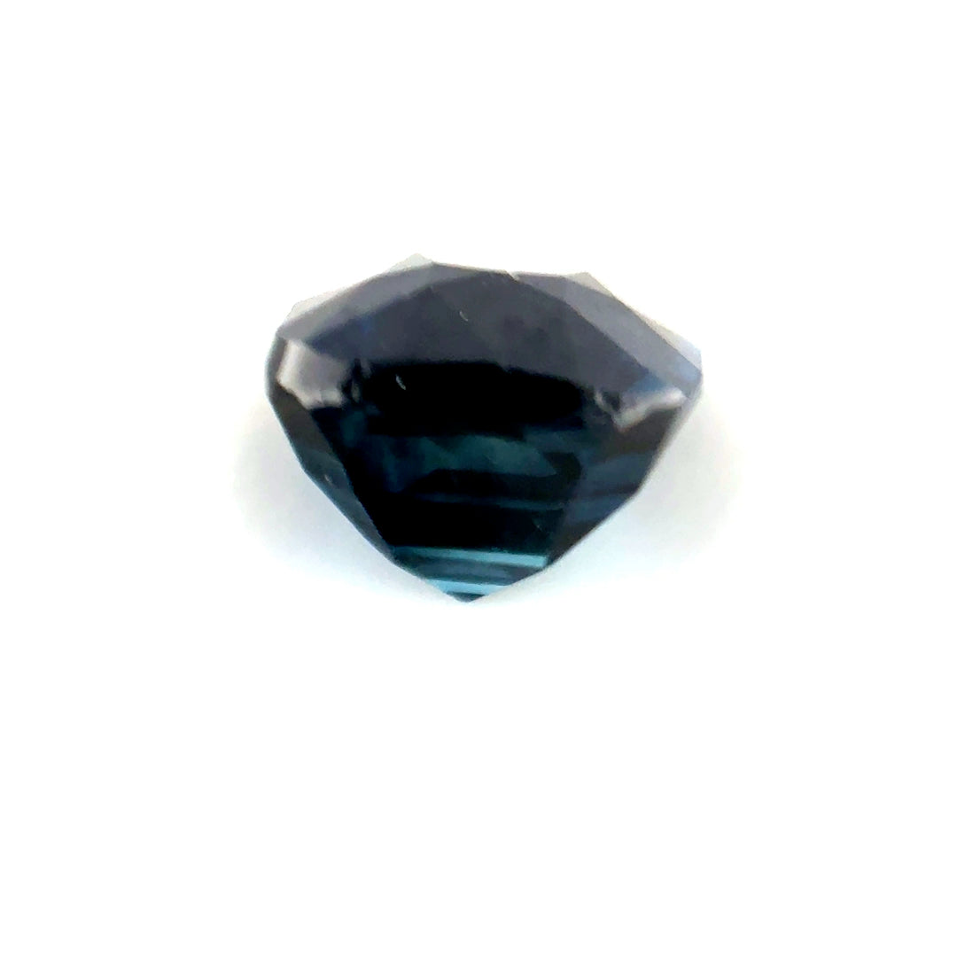 2.53 ct Rectangular Greenish-Blue Sapphire