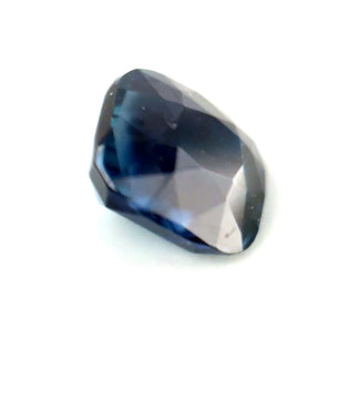 2.53 ct Rectangular Greenish-Blue Sapphire
