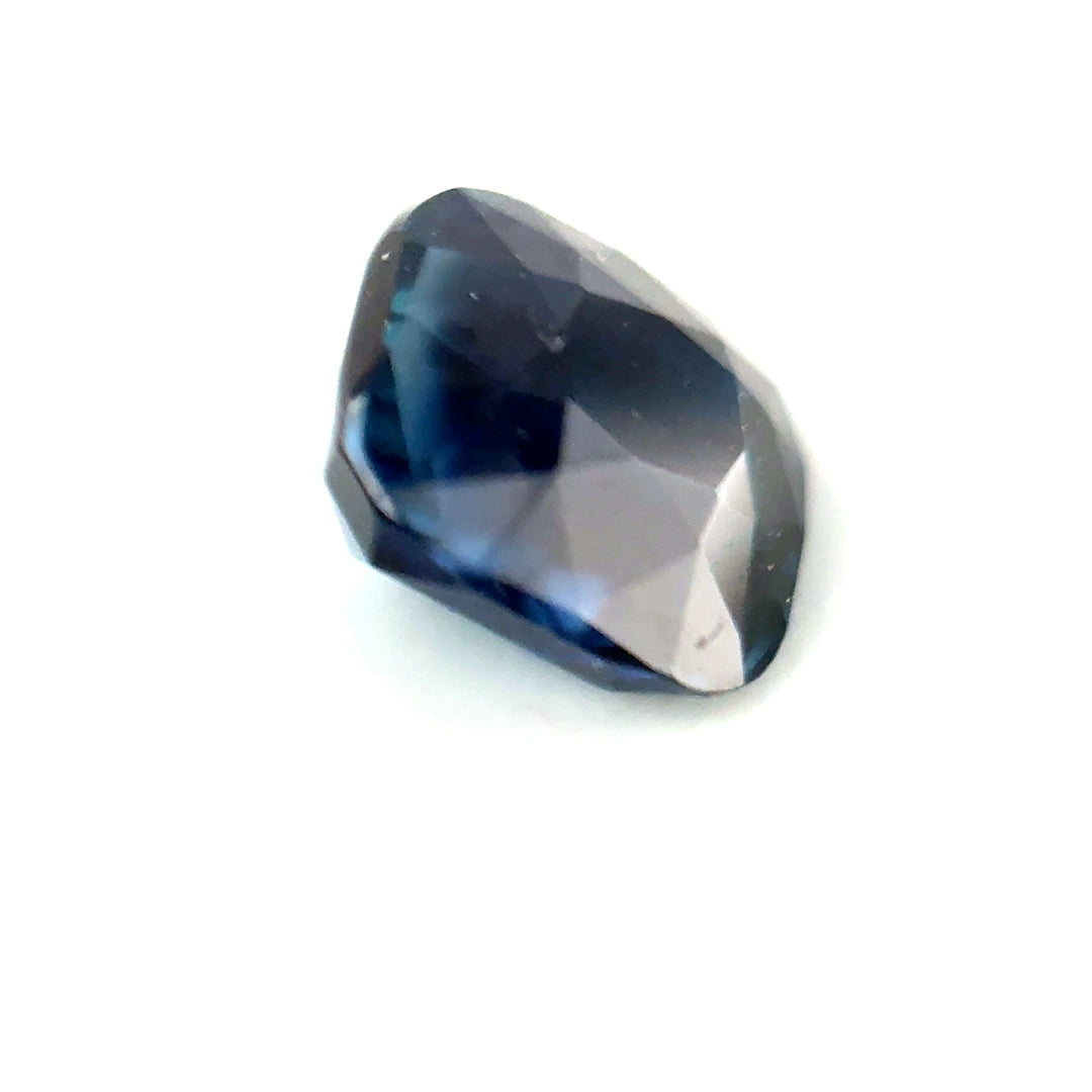 2.53 ct Rectangular Greenish-Blue Sapphire