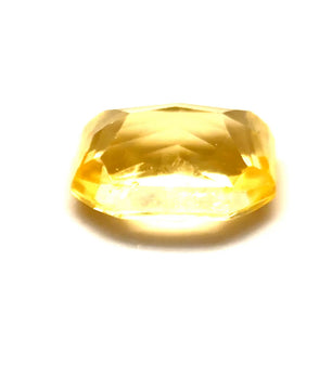 2.07 ct Octagonal Yellow Sapphire
