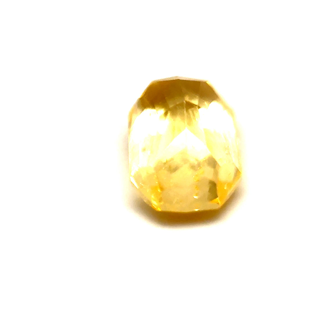 2.07 ct Octagonal Yellow Sapphire