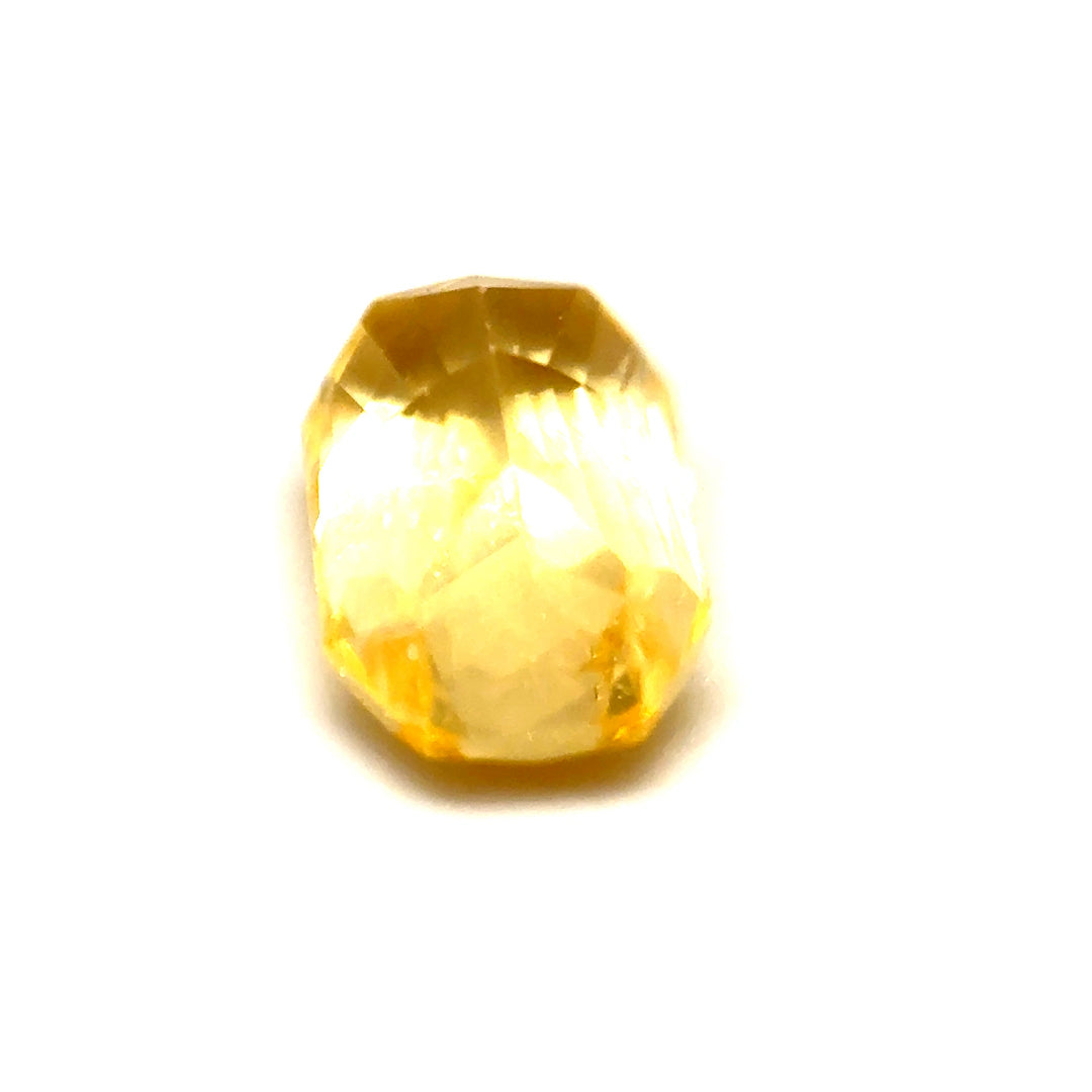 2.07 ct Octagonal Yellow Sapphire