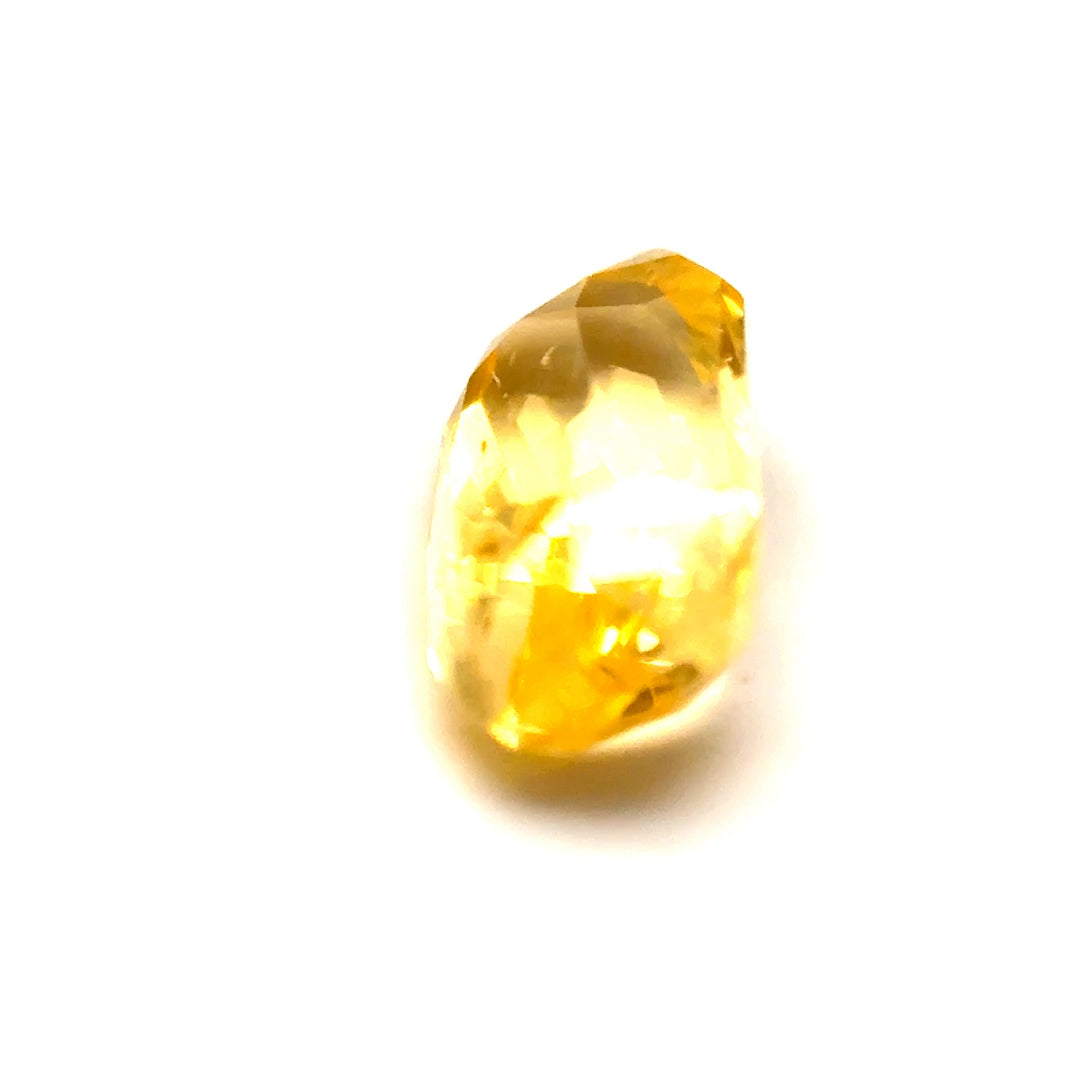 2.07 ct Octagonal Yellow Sapphire