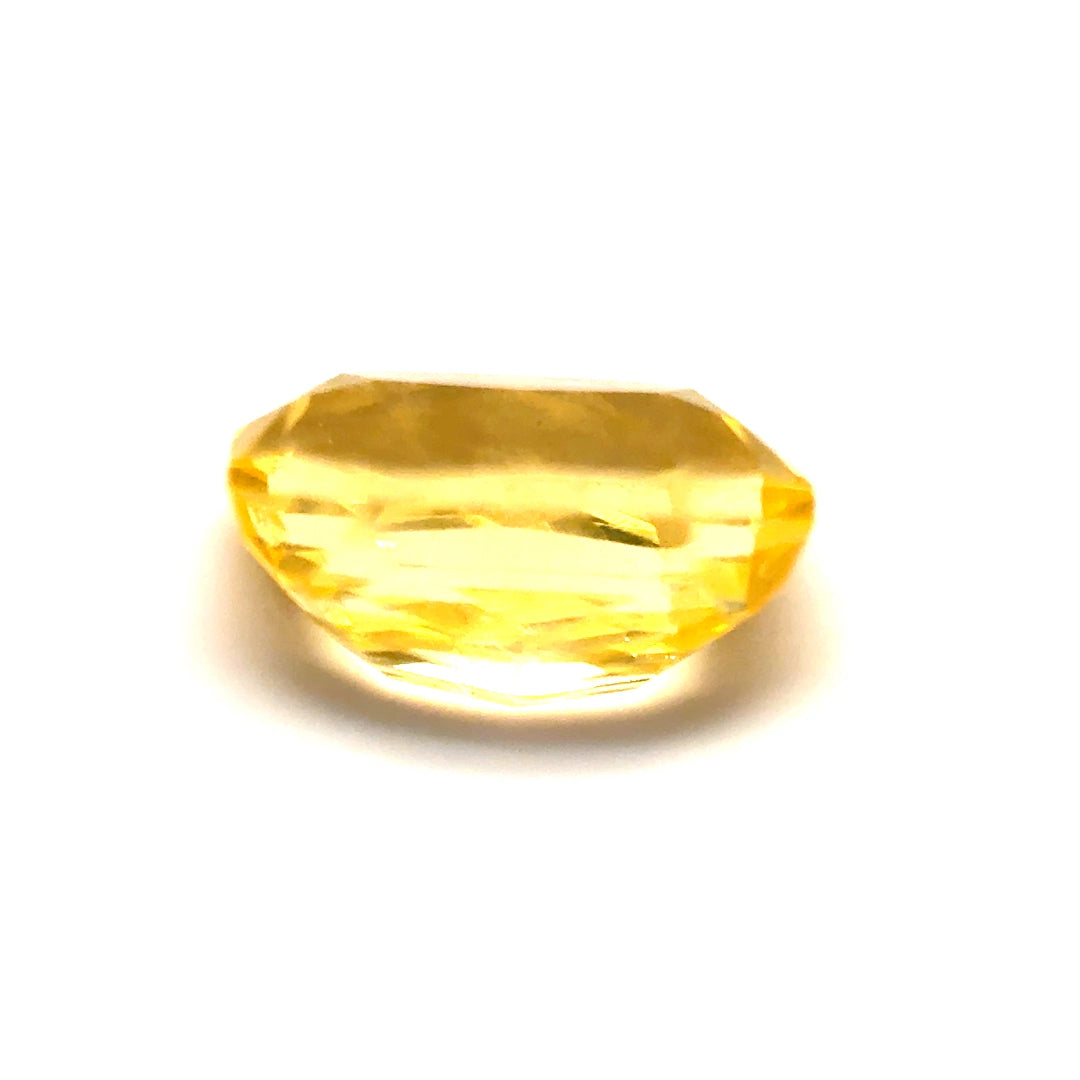 2.07 ct Octagonal Yellow Sapphire
