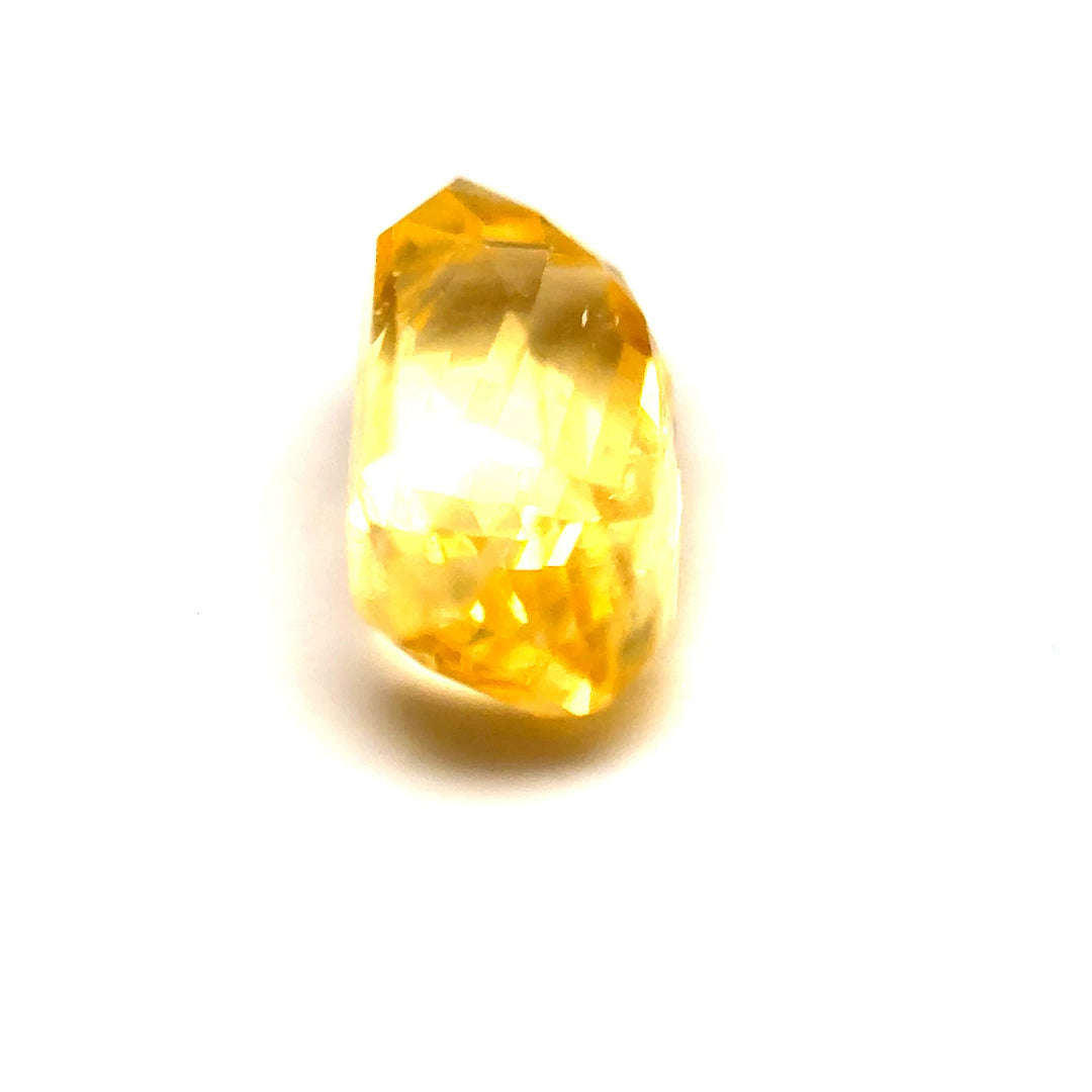 2.07 ct Octagonal Yellow Sapphire