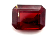 6.17 ct Rectangular Reddish-Orange Hessonite Garnet
