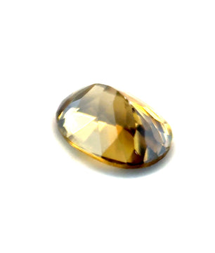 1.71ct Oval Brownish-Yellow Zircon